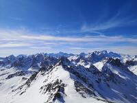 Panorama sur les Ecrins, la Meije Panorama sur les Ecrins, la Meije
